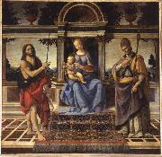 Andrea del Verrocchio Madonna di Piazza painting